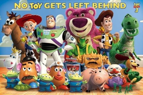 Плакат TOY STORY 3 - cast