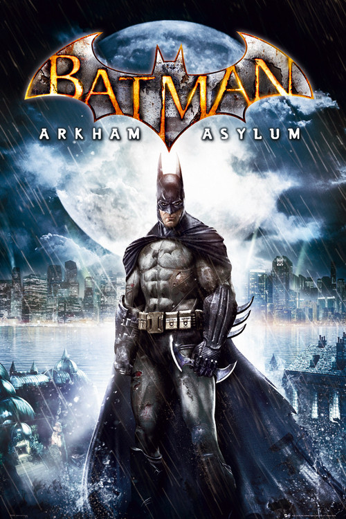 Poster BATMAN ARKAM ASYLUM - batman