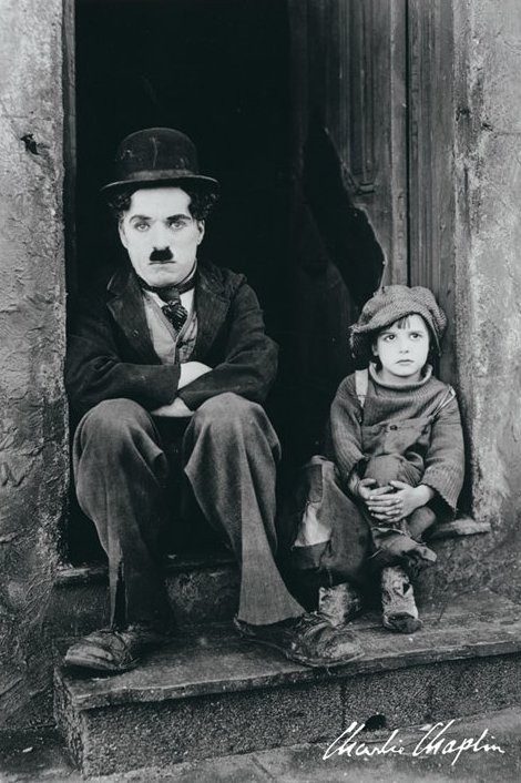 Плакат Charlie Chaplin - doorway