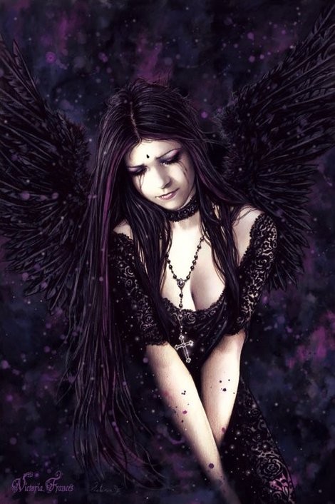 Плакат Victoria Frances - lamenting angel
