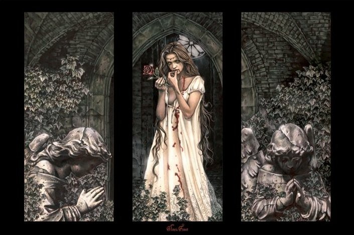 Плакат Victoria Frances - triptych