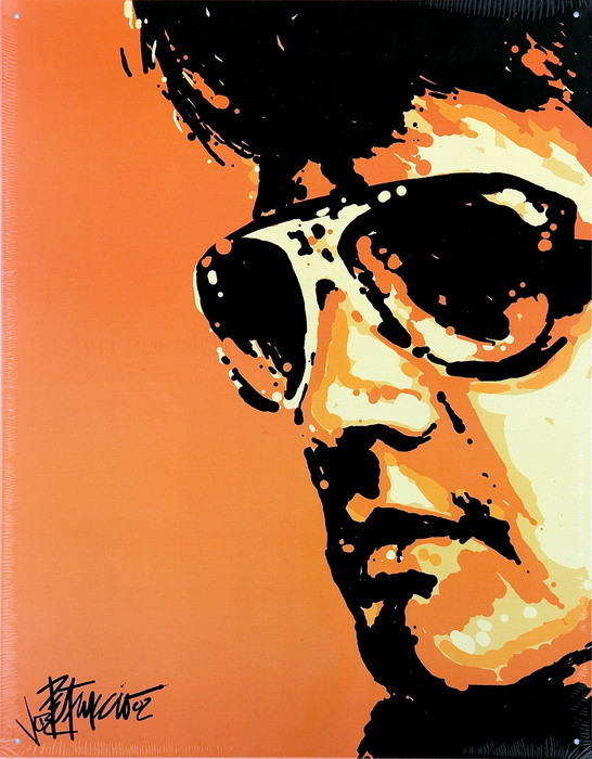 Metallikyltti ELVIS PRESLEY - tigerman