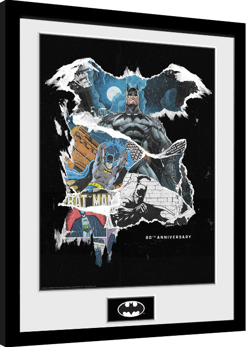 Framed Poster Batman - Comic Rip