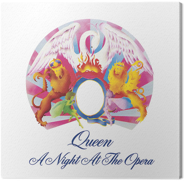Εκτύπωση καμβά Queen - A Night at the Opera