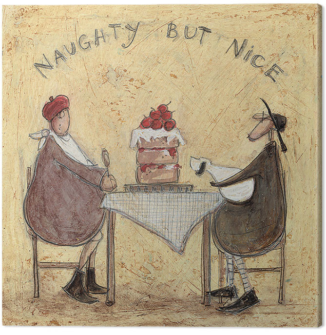Принти на полотні Sam Toft - Naughty But Nice