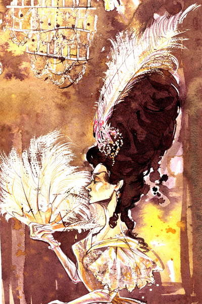 Наклейка Eugene Onegin - illustration of the character Tatyana