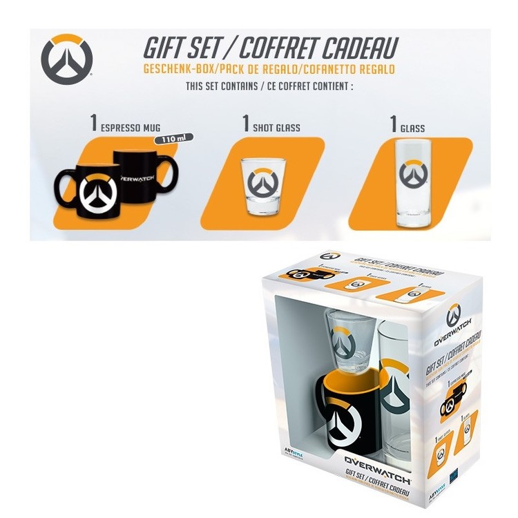 Подаръчен комплект Overwatch - Logo