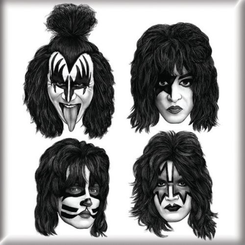 Magnet Kiss - Graphite Faces
