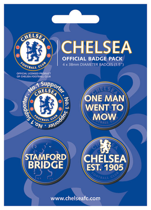 Σετ κονκάρδες CHELSEA - fc-nr 1