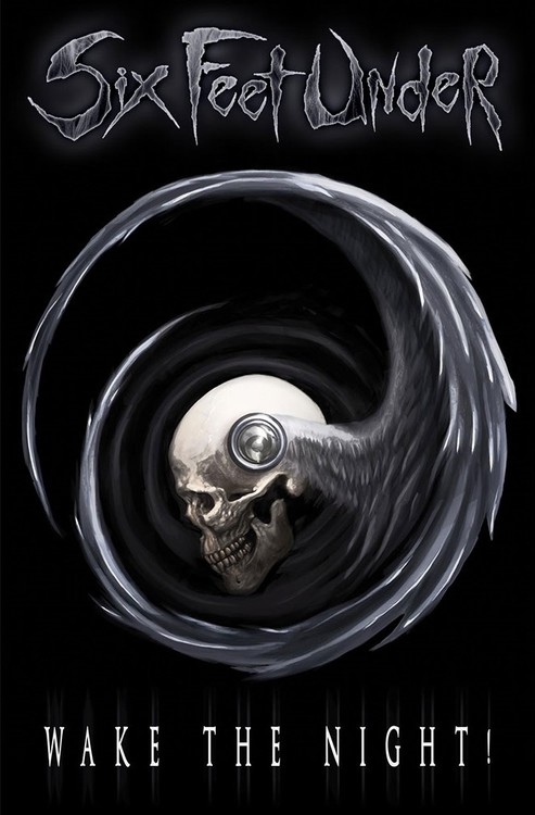 Textile Poster Six Feet Under - Wake The Night