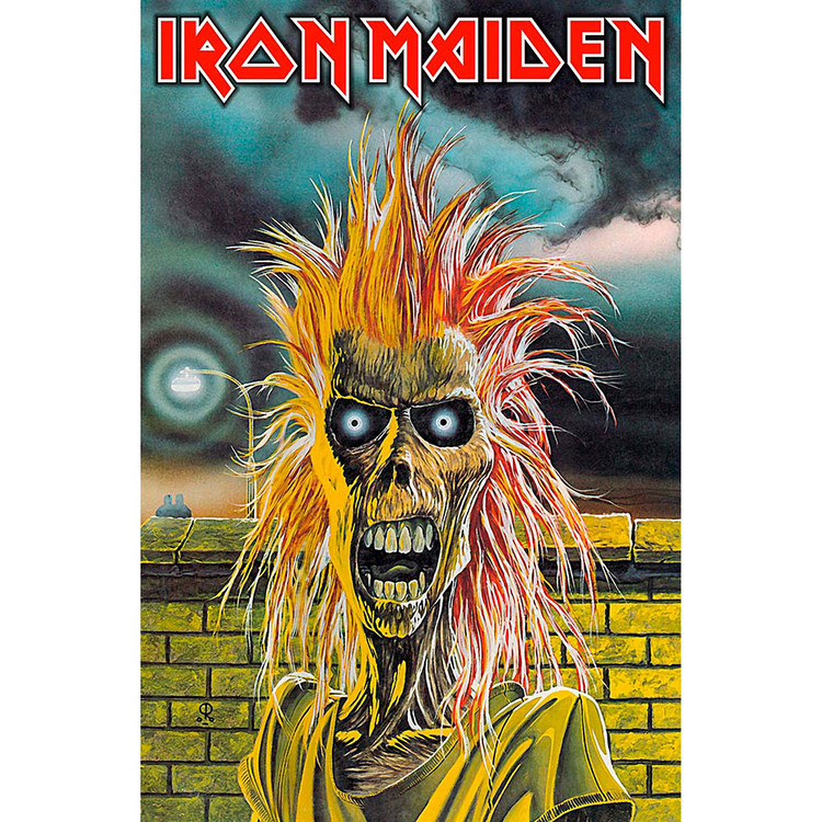 Pôster têxtil Iron Maiden - Eddie
