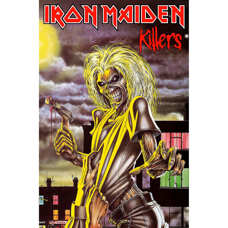 Textile Poster Iron Maiden - Killers