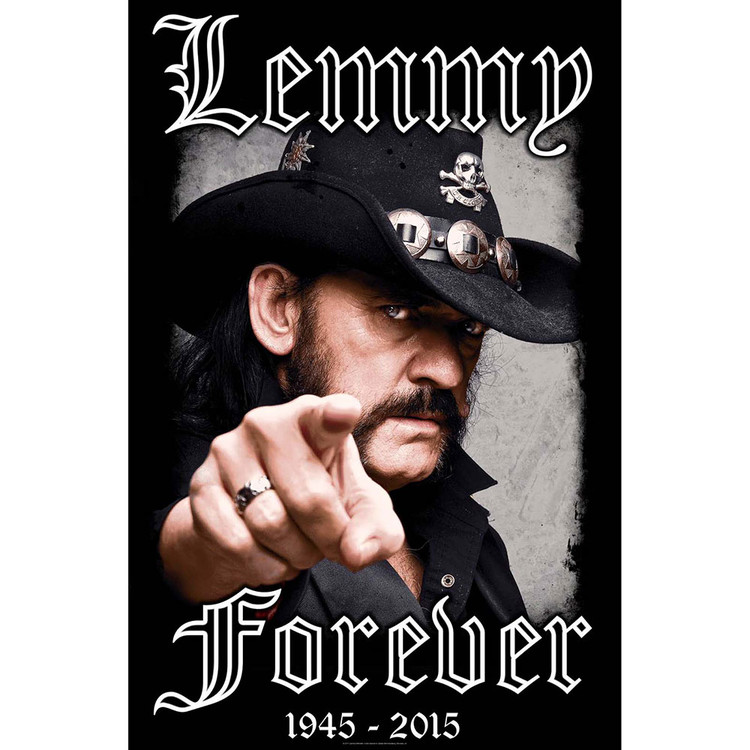 Textile Poster Lemmy - Forever