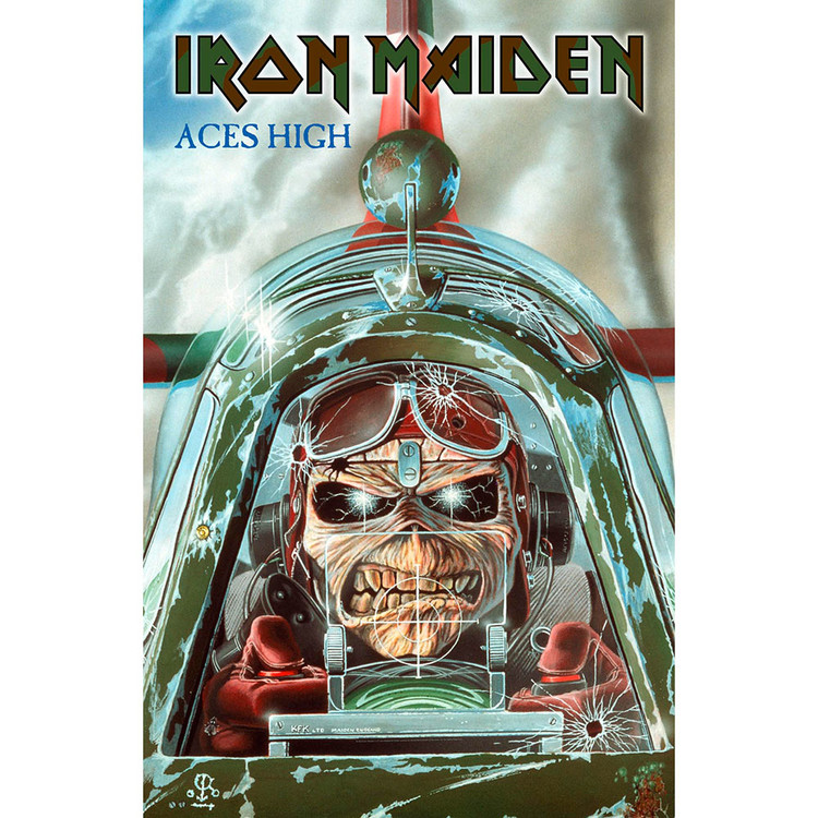 Textile poster Iron Maiden - Aces High