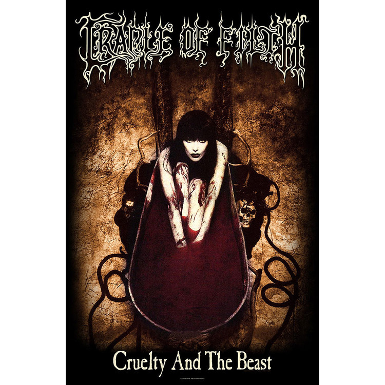 Υφασμάτινη αφίσα Cradle Of Filth - Cruelty And The Beast