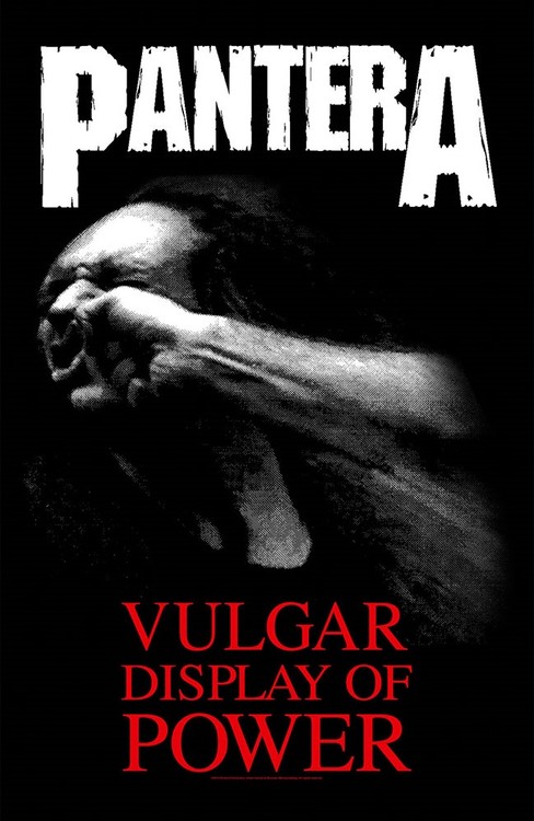 Υφασμάτινη αφίσα Pantera - Vulgar Display Of Power
