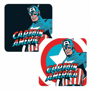 Coaster Marvel - Captain America
