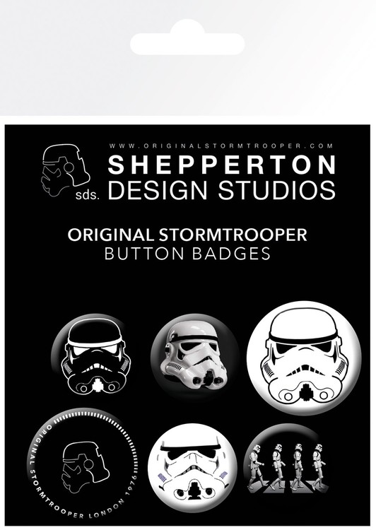 Badge set Stormtrooper - Mix