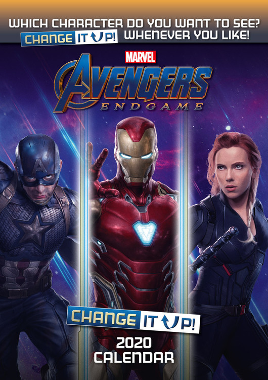 Calendar 2020 Avengers: Endgame – Change It Up