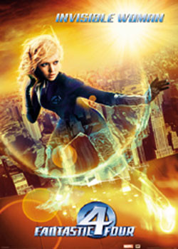 Плакат FANTASTIC FOUR - invisible