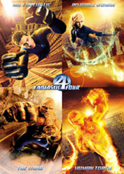 Плакат FANTASTIC FOUR  - Team