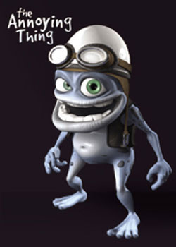 Αφίσα Crazy Frog - Black