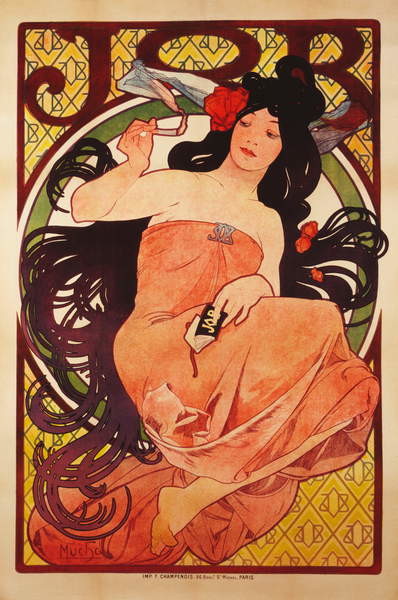 Плакат Job, 1898