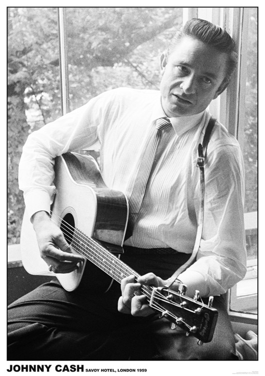 Плакат Johnny Cash - #2 Guitar