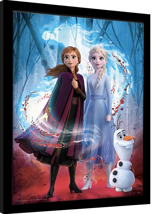 Framed Poster Frozen 2 - Guiding Spirit