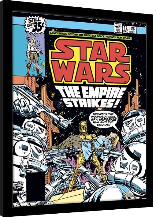 Framed Poster Star Wars - Rebel Spy