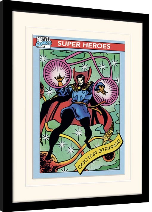 Κορνιζαρισμένη αφίσα Marvel Comics - Doctor Strange Trading Card