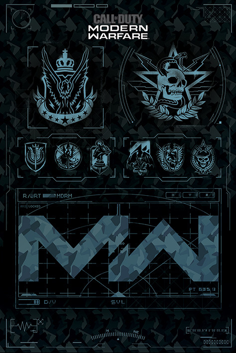 Плакат Call of Duty: Modern Warfare - Fractions