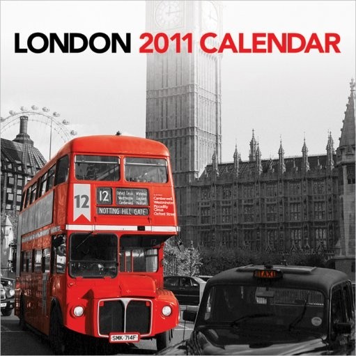 Календар 2027 Official Calendar 2011 - LONDON