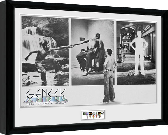 Uokvirjen plakat Genesis - The Lamb Lies Down V2