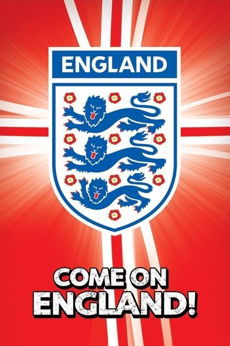 Poster Come on England