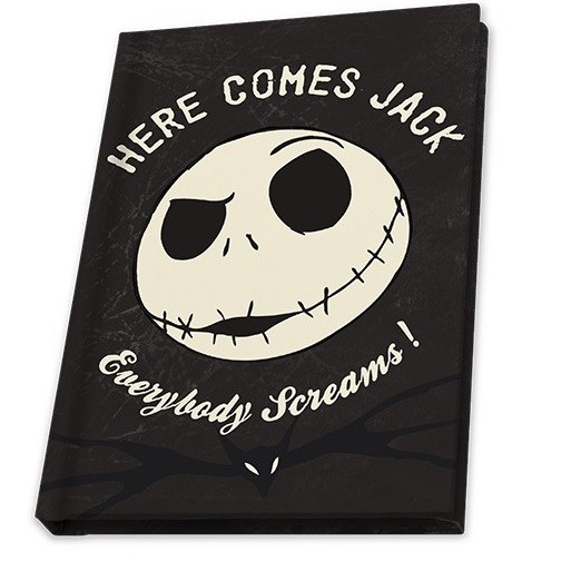 Σημειωματάριο Nightmare Before Christmas - Jack Glow In The Dark (A6)
