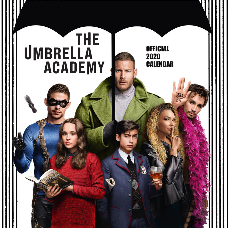 Kalenteri 2027 Umbrela Academy