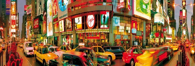 Плакат New York - Times square