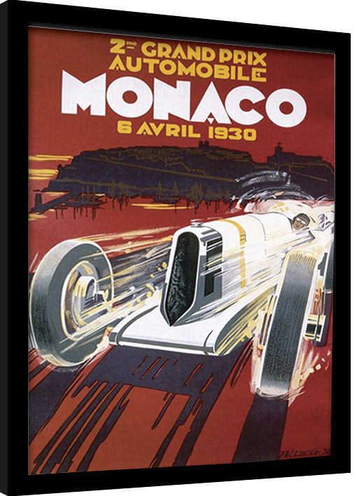 Uokvireni poster MONACO (1)