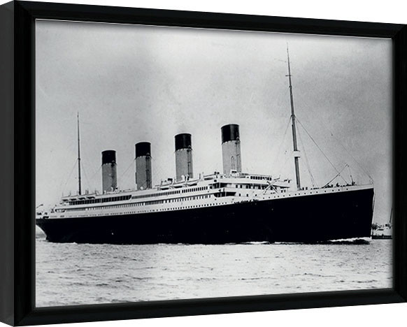 Kehystetty juliste Titanic (2)