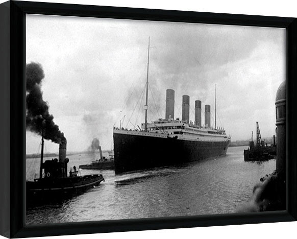 Poster emoldurado TITANIC (4)