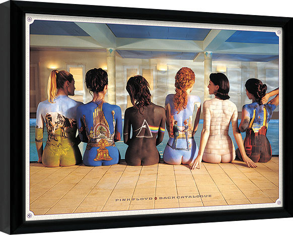 Uokvirjen plakat Pink Floyd - Back Catalogue