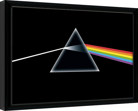 Κορνιζαρισμένη αφίσα Pink Floyd - Dark Side of the Moon