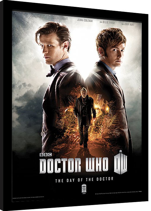 Κορνιζαρισμένη αφίσα DOCTOR WHO - day of the doctor