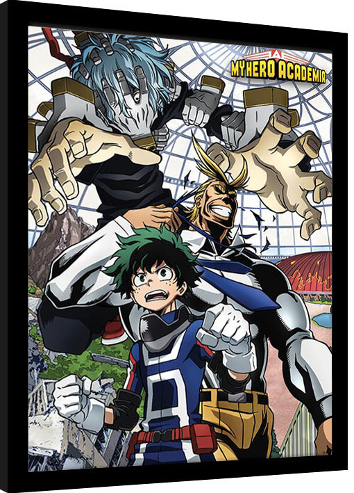 Рамкиран плакат My Hero Academia - An Enemy Threat
