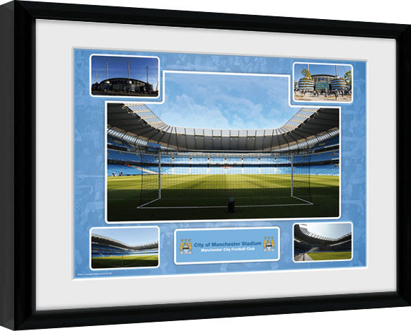 Framed Poster Manchester City - Stadium