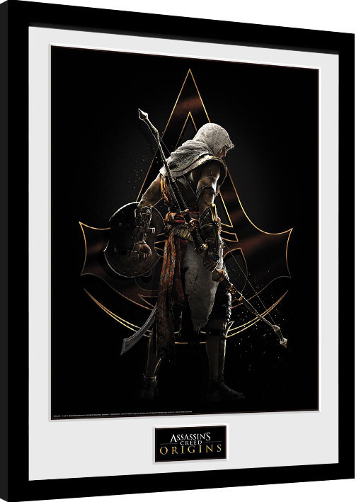 Κορνιζαρισμένη αφίσα Assassins Creed: Origins - Assassin