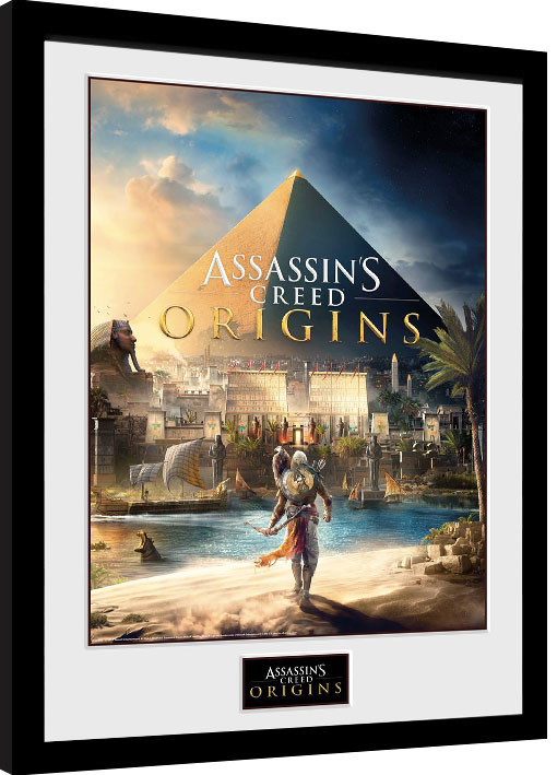 Κορνιζαρισμένη αφίσα Assassins Creed: Origins - Cover