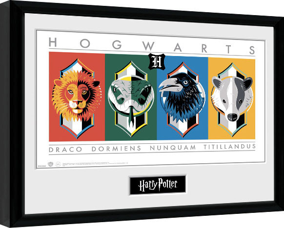 Uokvirjen plakat Harry Potter - Sigils