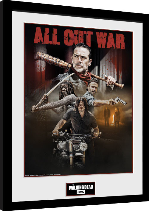 Κορνιζαρισμένη αφίσα The Walking Dead - Season 8 Collage